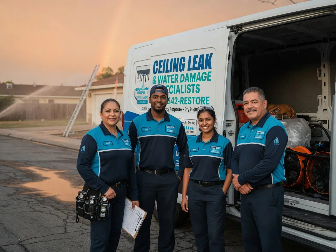 Ceiling Leak Cleanup company in Durant, OK